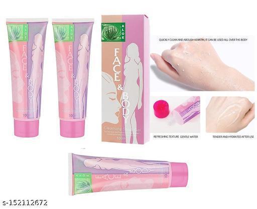 Face & Body Scrubbing Gel for Radiant Skin