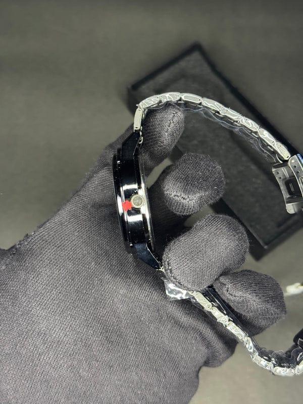 3D Model Spinning Car Wheel Moving Watch With Skeleton Dial Design