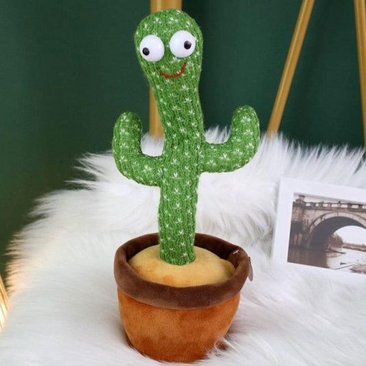 Dancing Cactus Plush Toy For Kids
